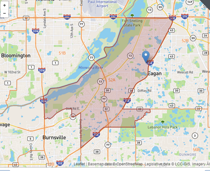 Map of Minneapolis, Minnesota - GIS Geography