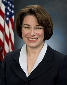 United States Senator DFL Amy Klobuchar Minnesota